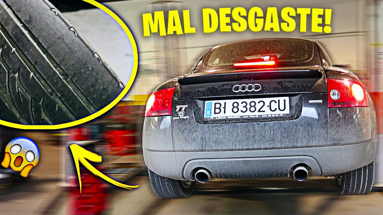 ✅SOLUCIÓN ¿Desgaste irregular en tus neumáticos? ⚠PUEDE SER MUY PELIGROSO!! |VLOG#3  |-Inercia