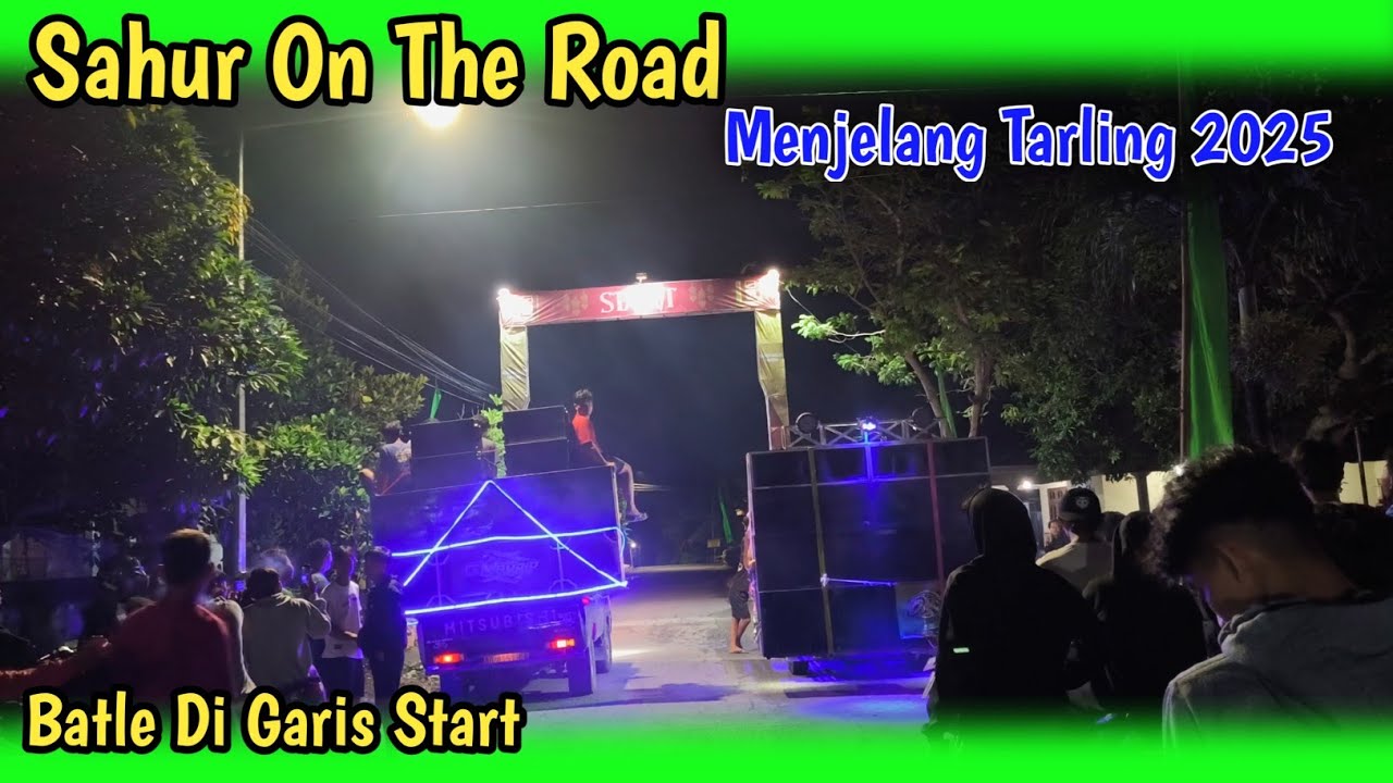 GEGER SAHUR ON THE ROAD SATU DESA SERAME INI
