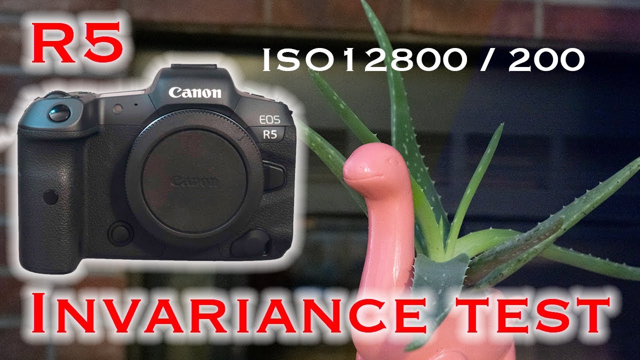 R5 ISO Invariance Test! Has Canon gotten any better in the last 10 years?