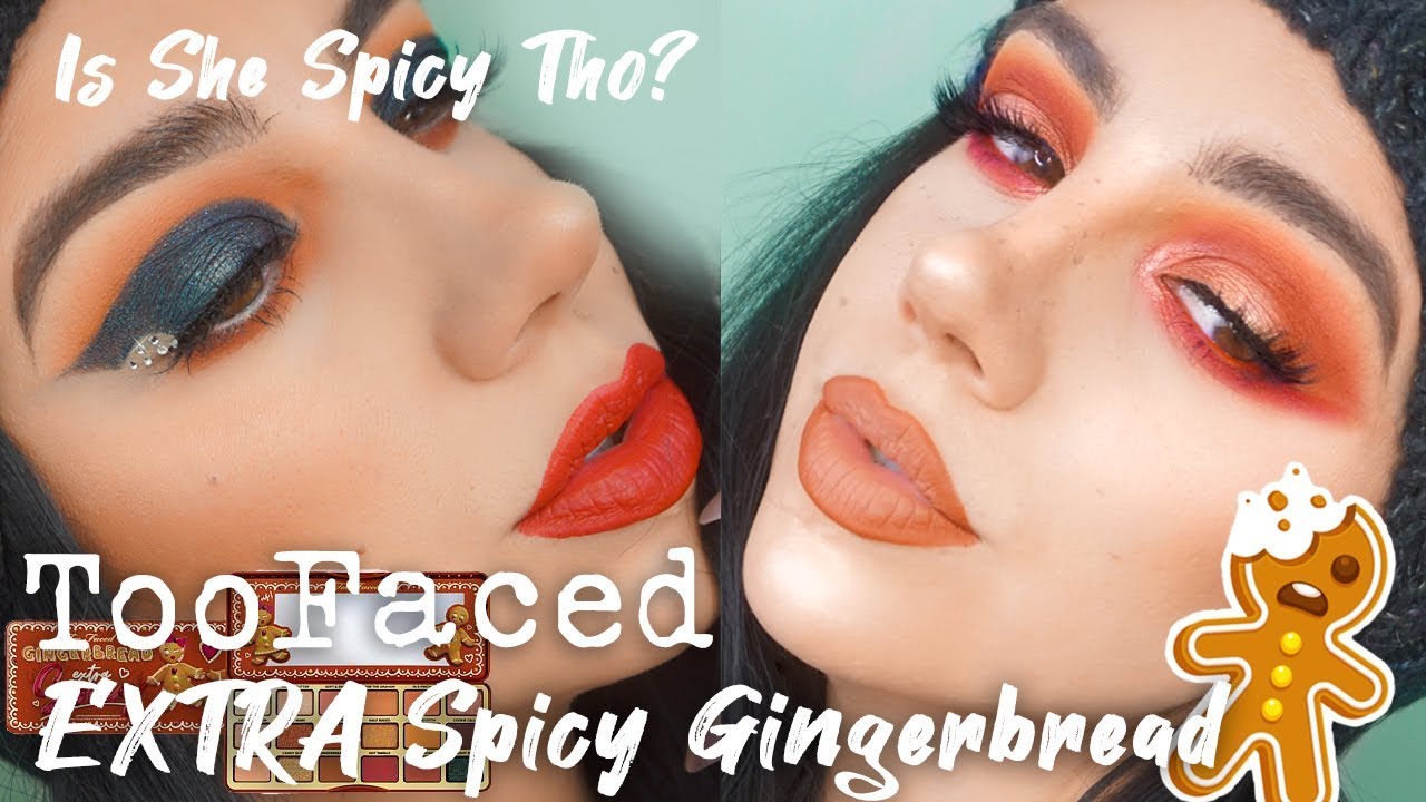 TOOFACED HOLIDAY 2019 | Extra Spicy Gingerbread Palette