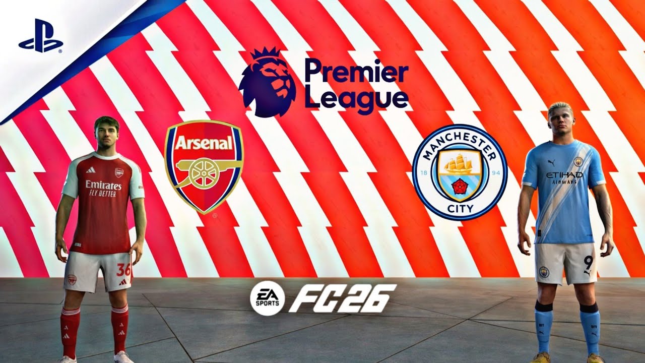 FC 26 - Arsenal vs. Manchester City - PREMIER LEAGUE 25/26 - PS5™ PRO [4K60] Full Match