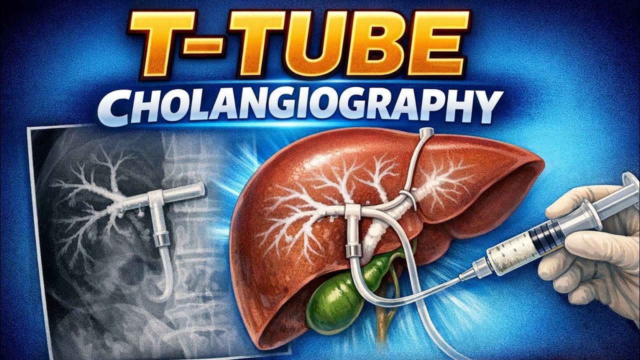 T tube cholangiography/Radiology/Procedure/@radiologytechnical1221 