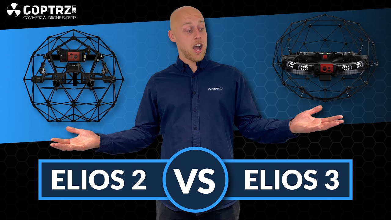 Flyability ELIOS Inspection Drone - Comparing ELIOS 2 Vs ELIOS 3