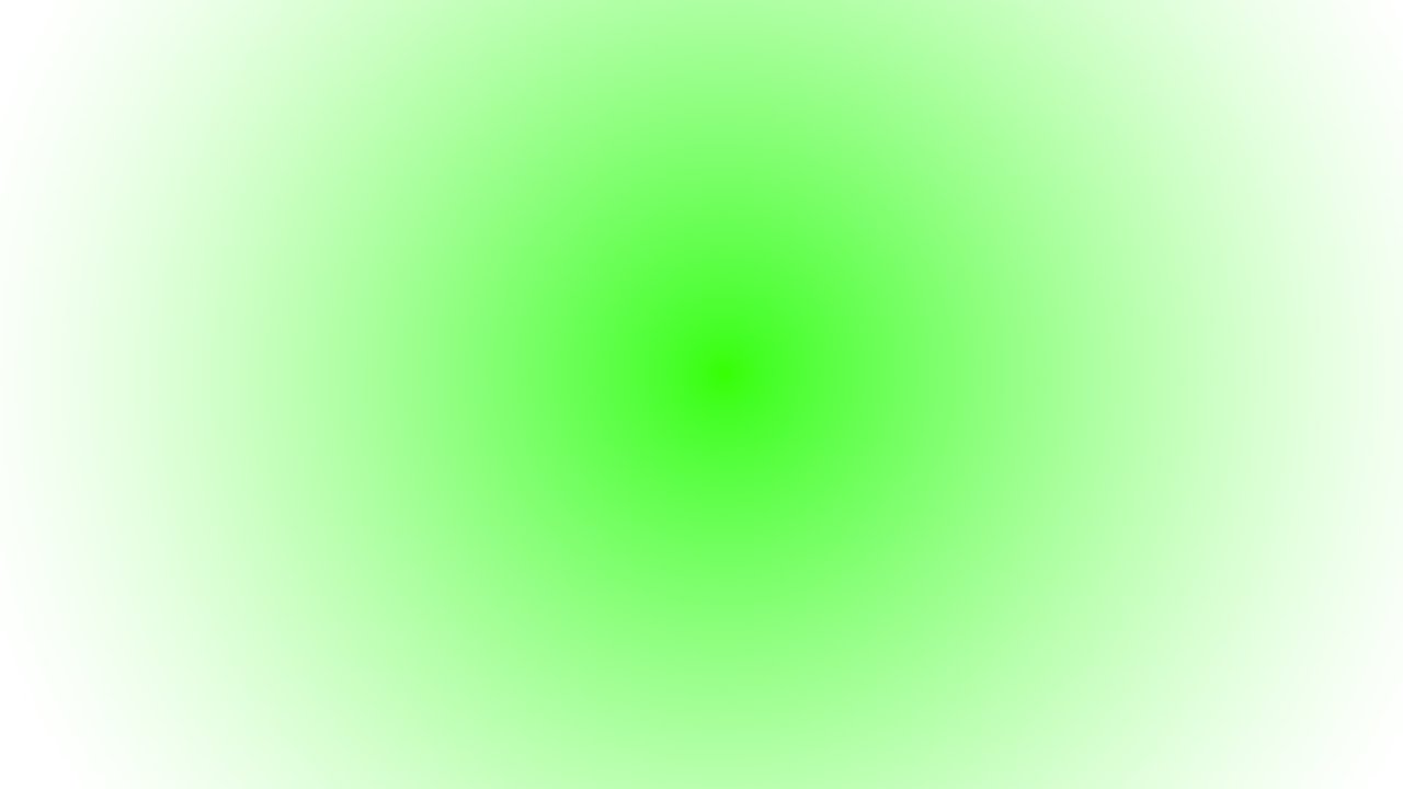 Ten Hours Video Green & White Screen