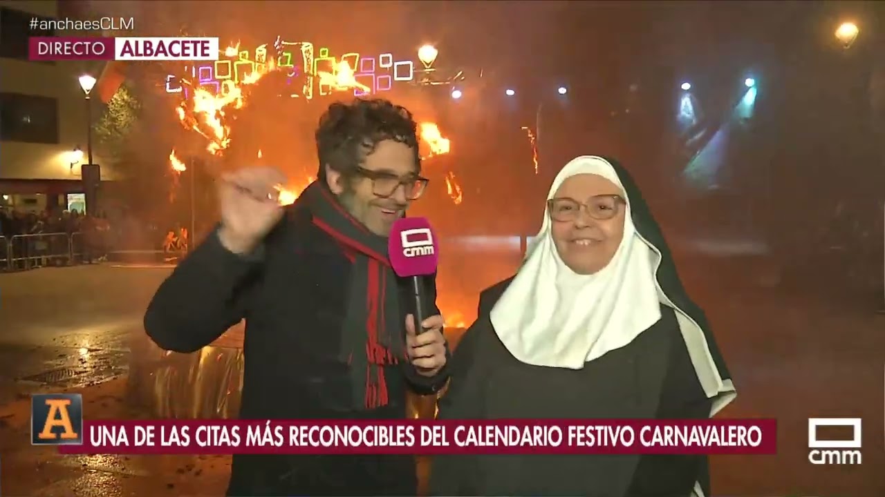 Albacete despide el carnaval con la quema de Doña Sardina