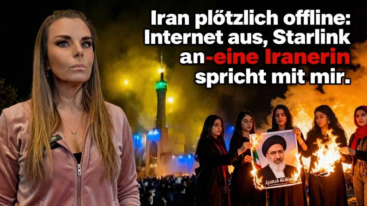 IRAN PL&Ouml;TZLICH OFFLINE: Internet aus, Starlink an &ndash; eine Iranerin spricht mit mir