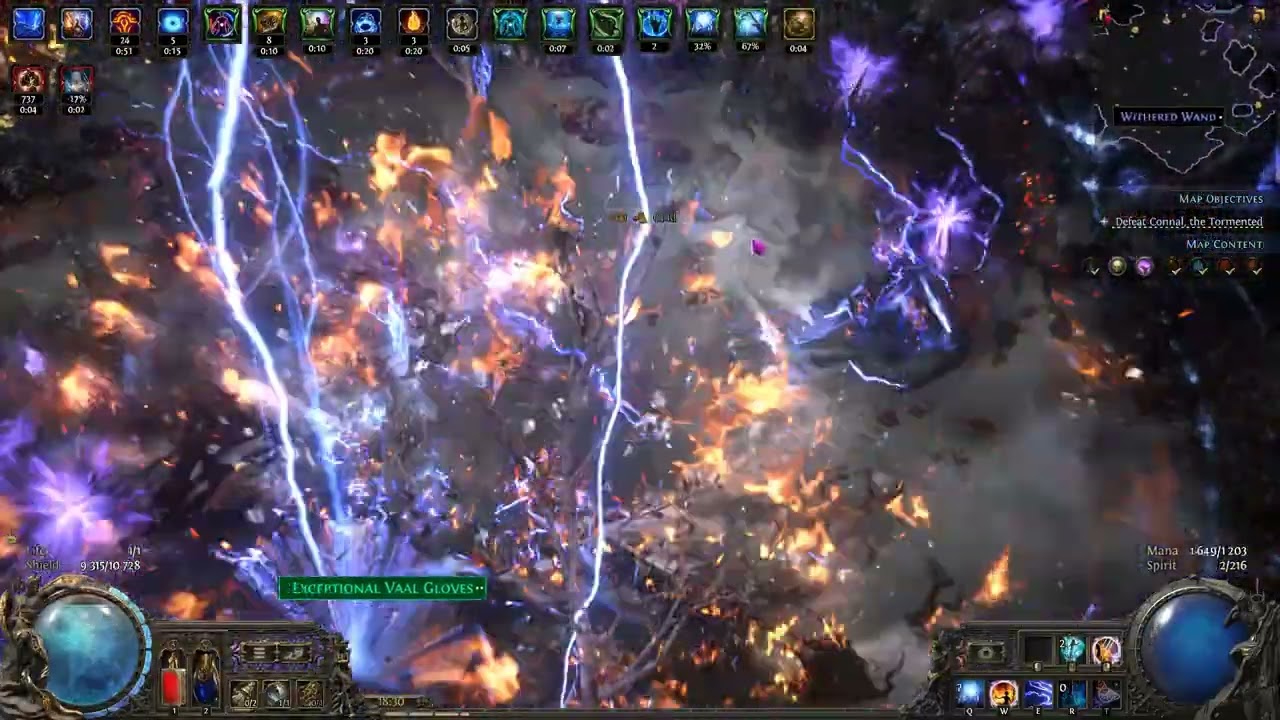 Path of Exile 2 - Stormweaver spark coc.