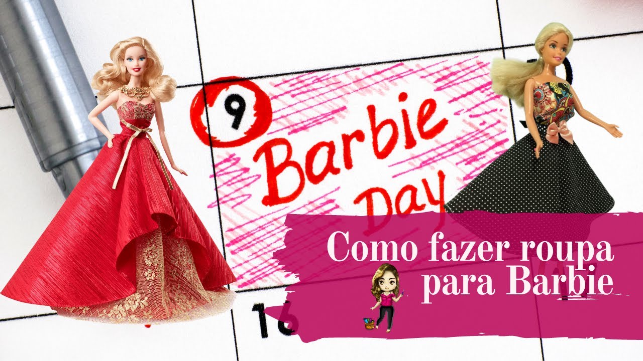 Como fazer roupa para Barbie com molde