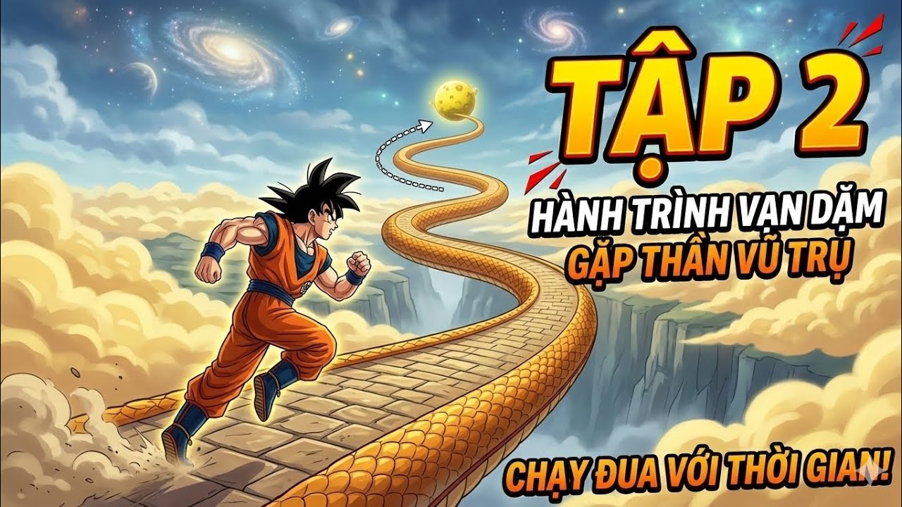 Goku và Hành Trình 1 Triệu Cây Số Trên Con Đường Rắn!