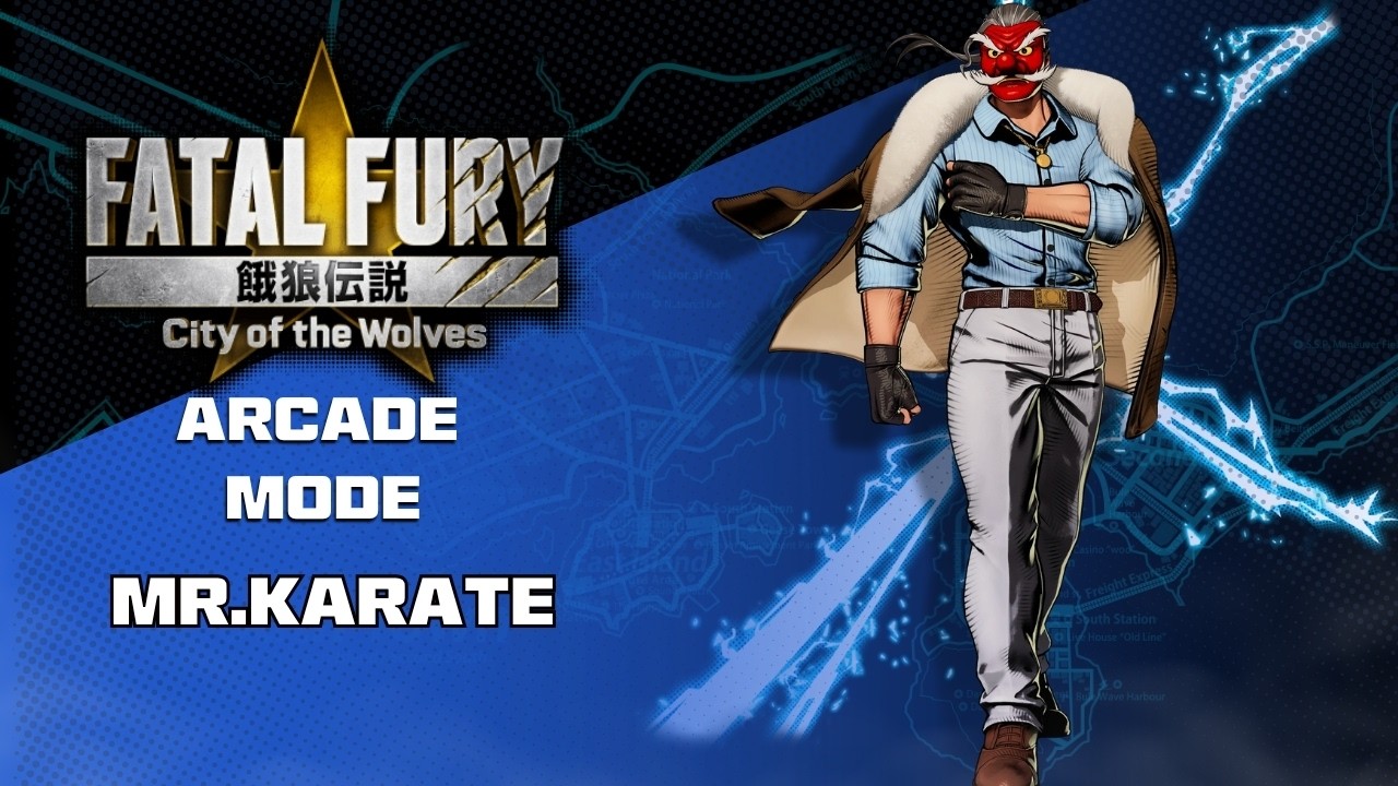 &iquest;Qui&eacute;n es REALMENTE Mr. Karate? 🎭 Cinem&aacute;ticas del Modo Arcade | Fatal Fury: City of the Wolves
