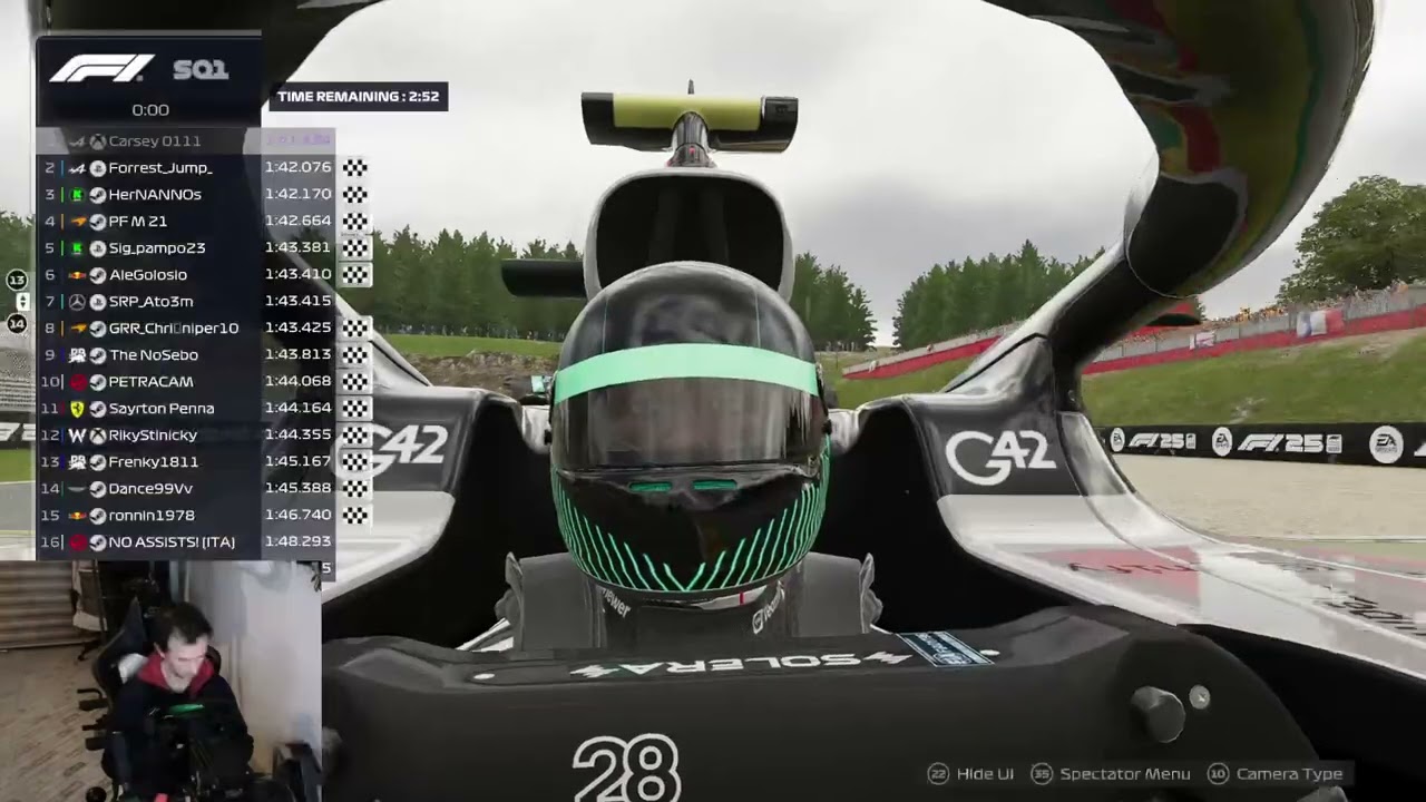 COCKPIT REAL RACING League - S6 – E1 - R13 – BELGIUM GP - F1 25 (in the COCKPIT + NO ASSISTS)