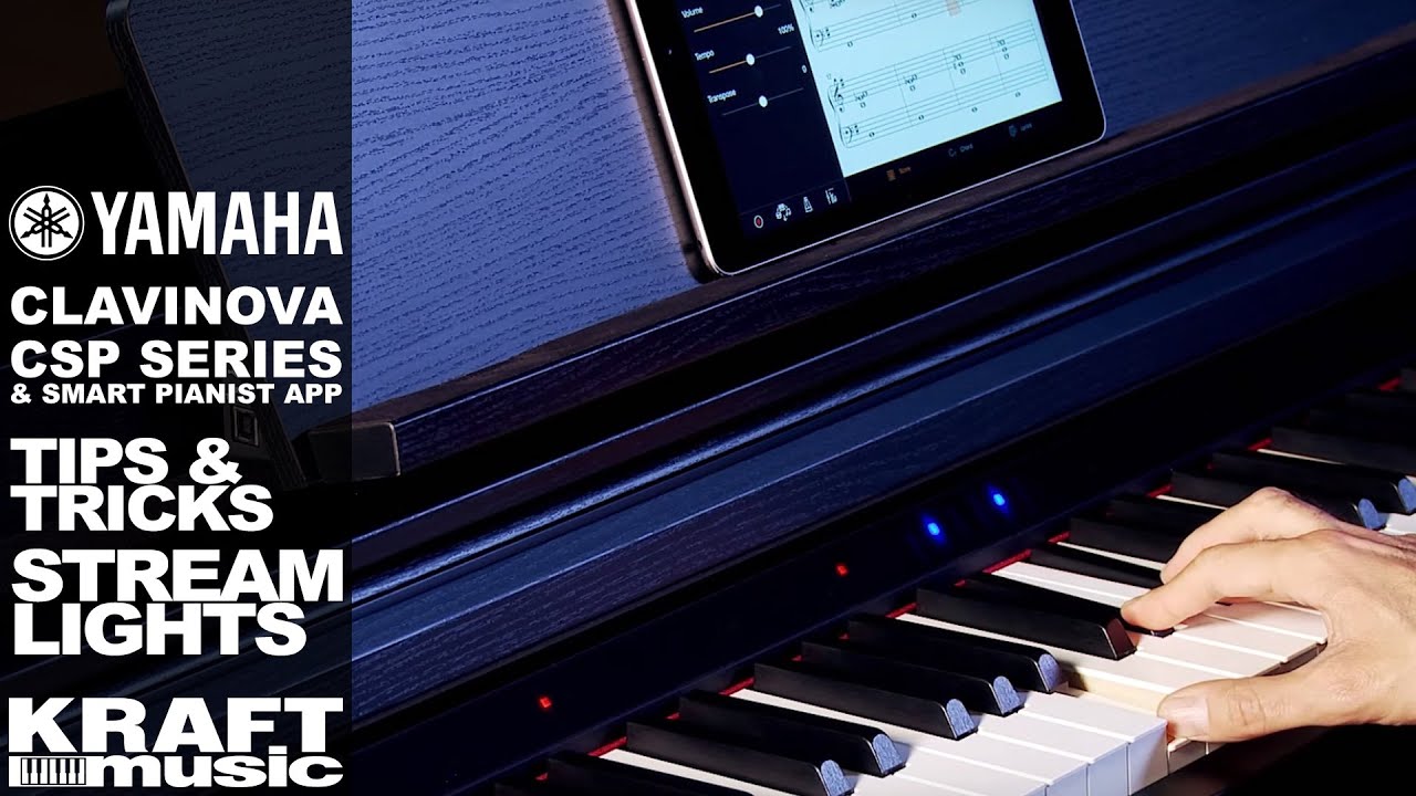Серия Yamaha Clavinova CSP — советы и рекомендации — подсветка трансляции