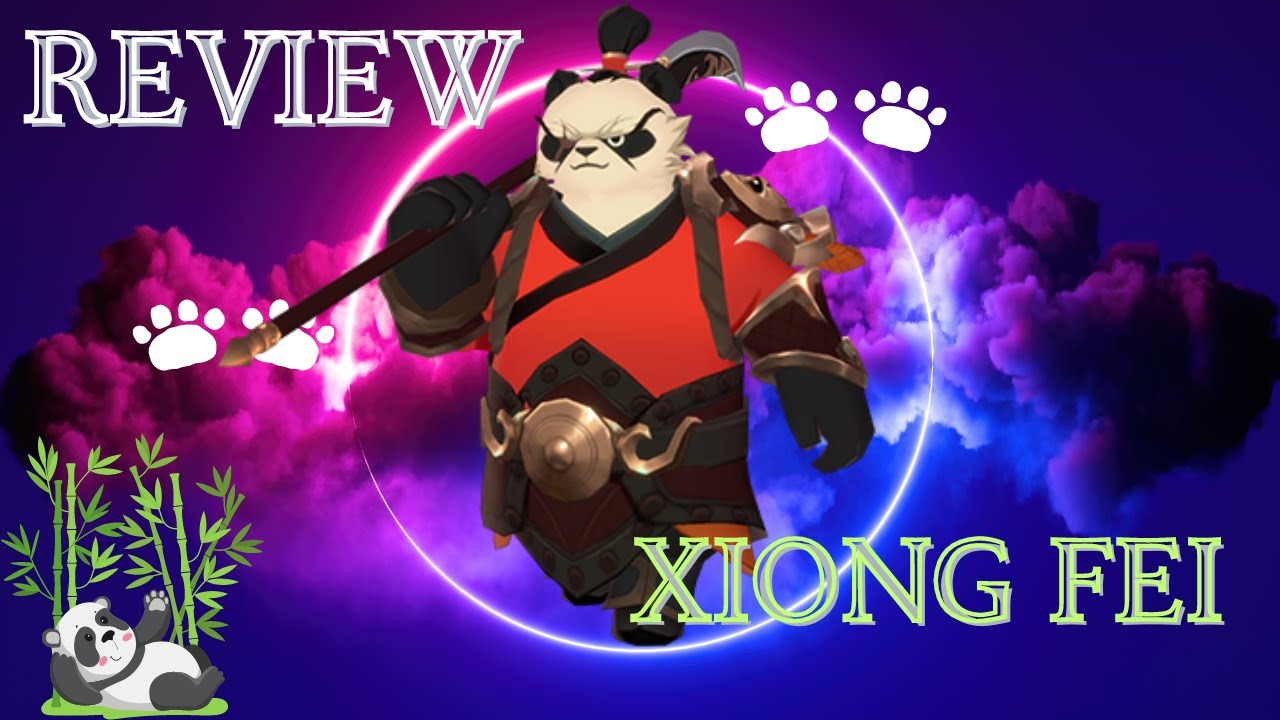 Review Summoners War Chronicles : Panda Warrior (Fire) - Xiong Fei. Very, very strong!