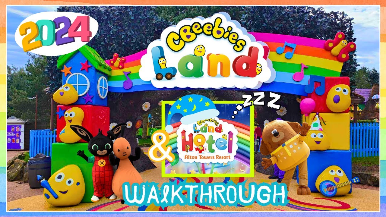 Лучший тур по отелю и отелю Cbeebies Land | Alton Towers