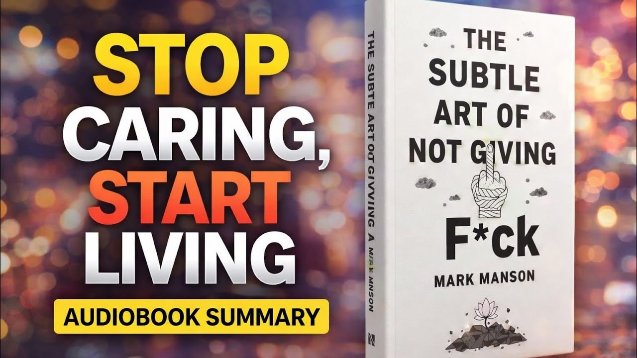 The Subtle Art of Not Giving a F*ck – Book Summary That Will Change Your Life (aoudiobook)