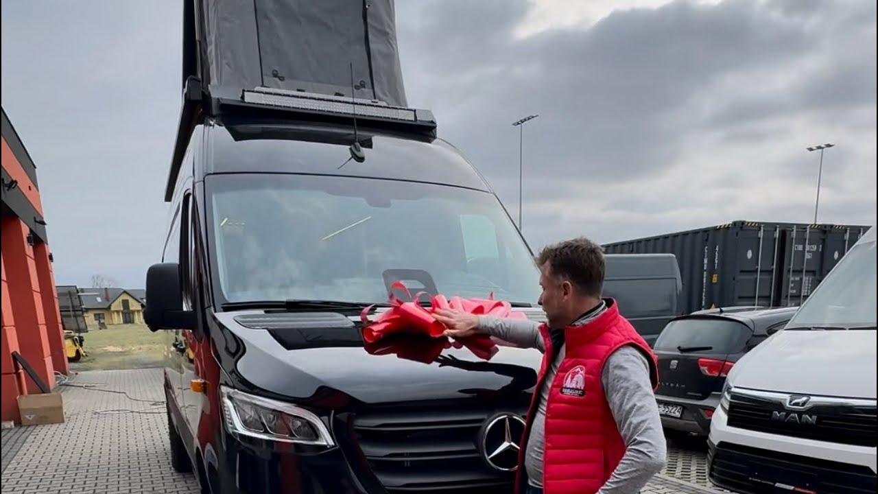 Sprinter 4x4, elektryczny namiot, pralka, płyta indukcyjna, mikrofala, 6 os&oacute;b&hellip;😉🚚 