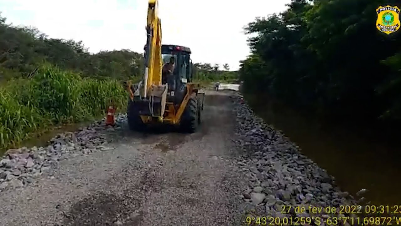 SIC News: Trecho da BR entre Ariquemes e Itapuã do Oeste volta ser interditado