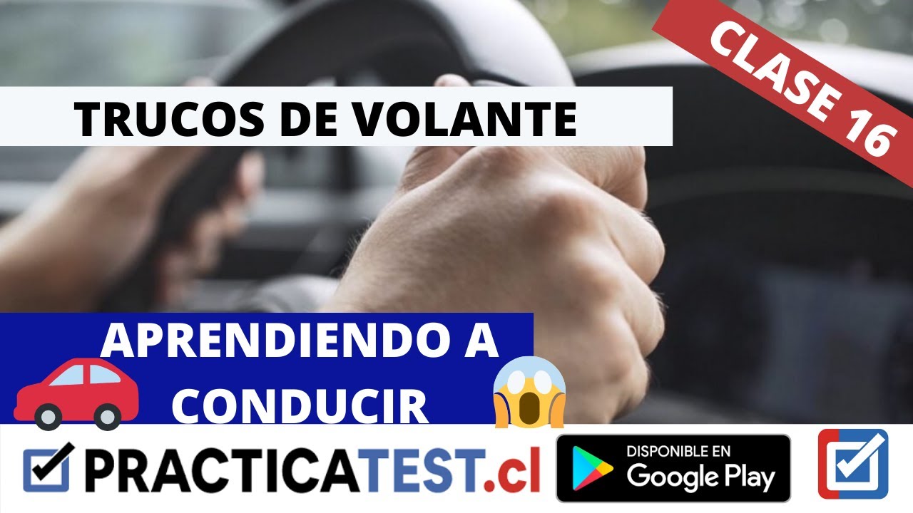 APRENDER A CONDUCIR – CURSO PRÁCTICO - TRUCOS AL VOLANTE - EPISODIO 16