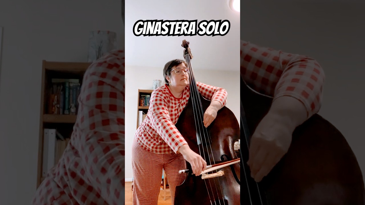 Ginastera Variaciones Concertantes &mdash; Double Bass Solo (Audition Excerpt, Day 1 Return) 🎶