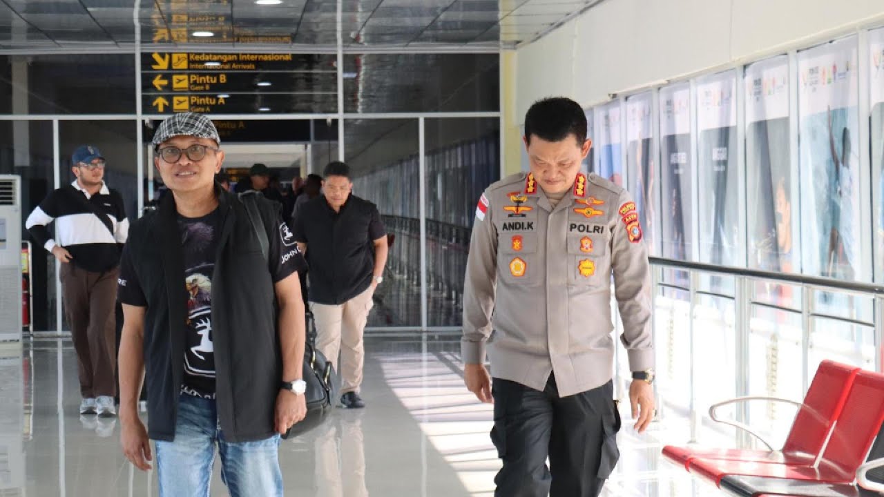Kapolresta Banda Aceh Dampingi Kedatangan Tim Itwil Itwasum Polri di Bandara SIM