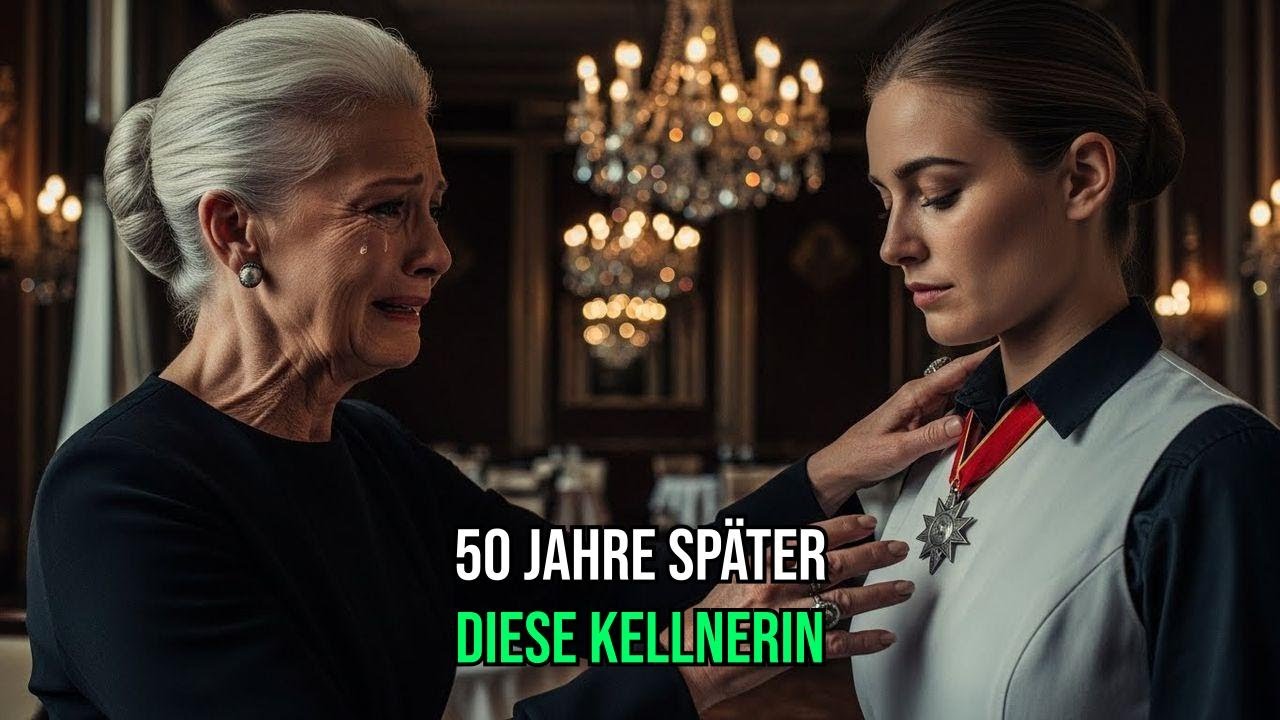 Milliardärin sieht Medaillon: Das Geheimnis der Kellnerin!