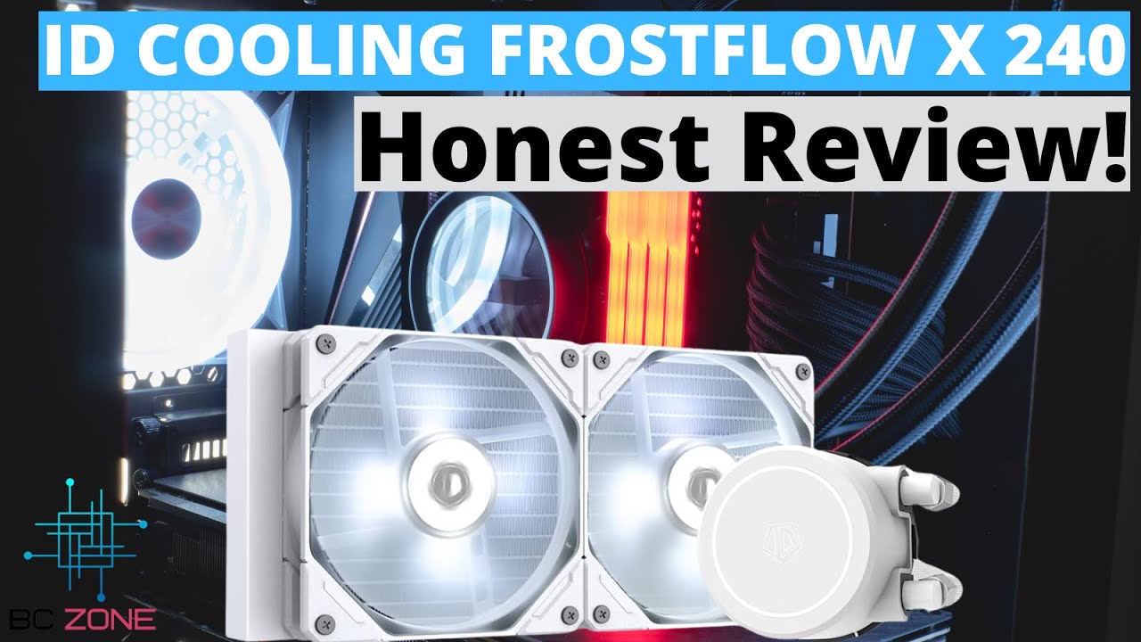 Обзор ID COOLING FROSTFLOW X 240 SNOW! Стоит ли оно того?