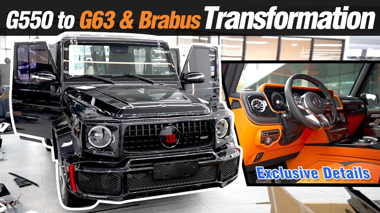 Преображение старых внедорожников G-класса: комплекты G63, детали Brabus и индивидуальные обновления