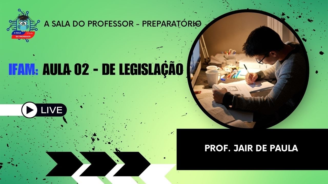 4ª LIVE – PREPARATÓRIO IFAM 2026