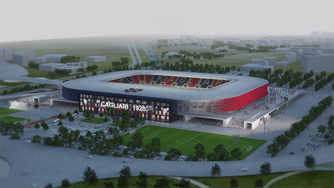 #lanostraCasa, il nuovo stadio del Cagliari Calcio