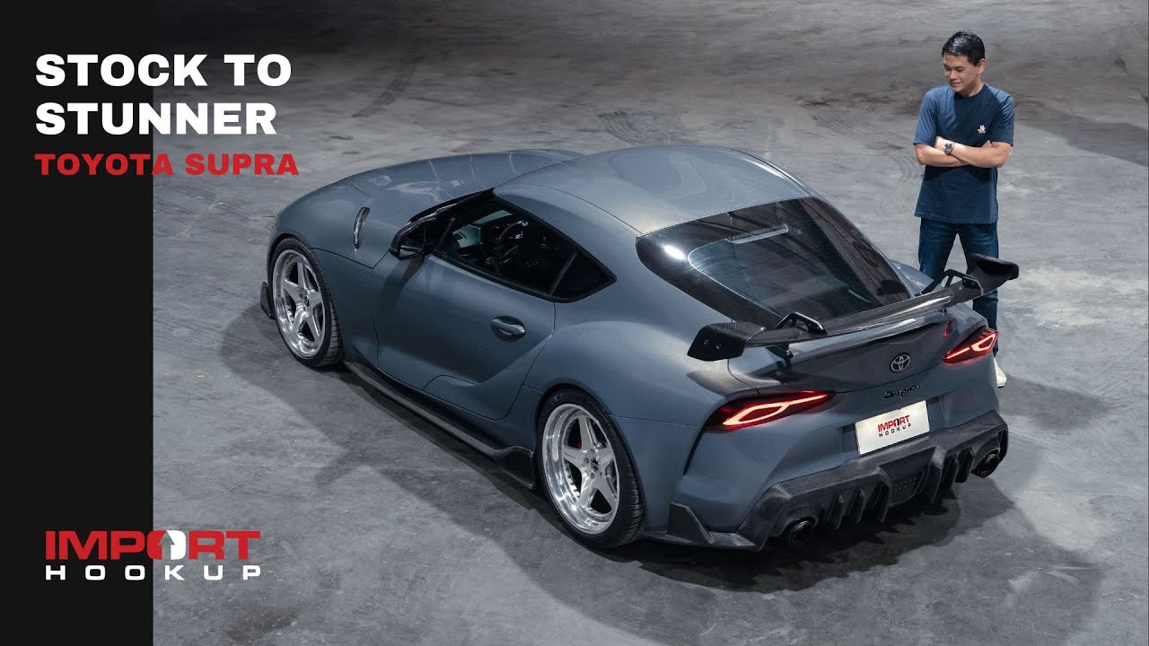 From Stock to Stunner: Epic Toyota Supra Transformation!