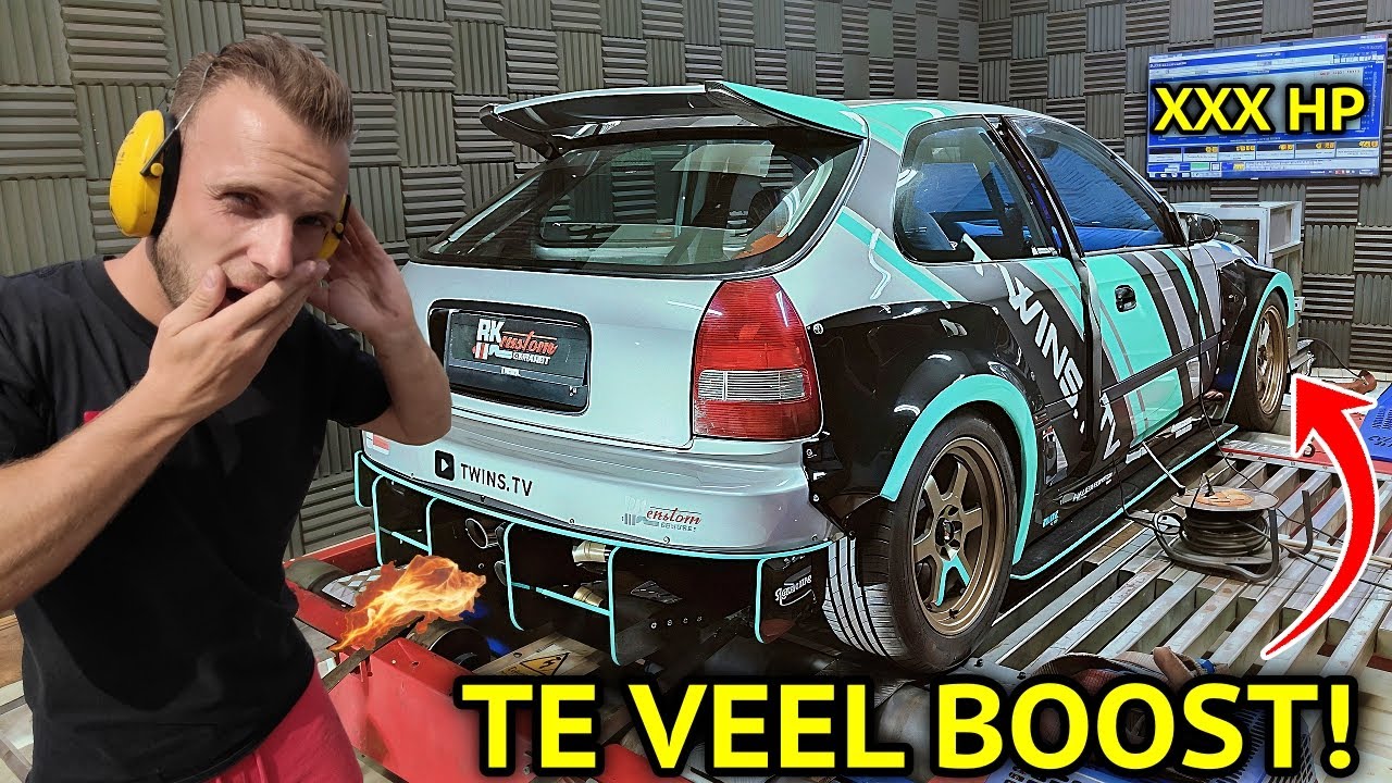 ONZE K24 TURBO CIVIC AFSTELLEN BIJ SNEAKY TUNING!🔥