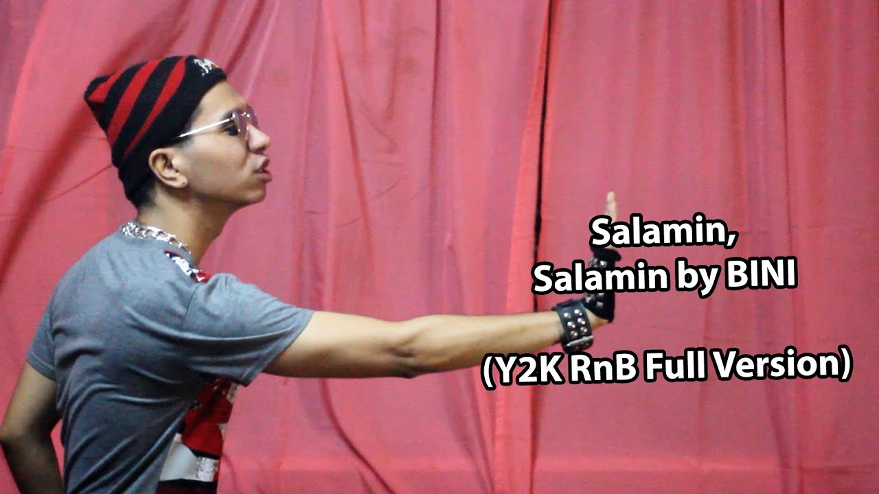 Salamin, Salamin by BINI (Y2K RnB Full Version) cover by Jopper Ril