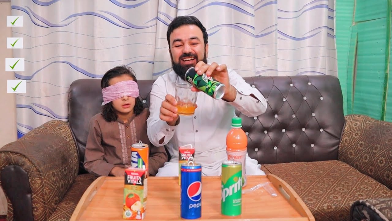 Cold drink challenge with Rameez 😀😀