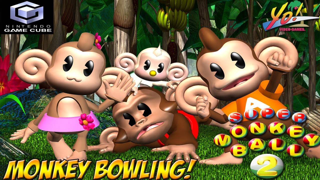 Best of the GameCube! Super Monkey Ball 2! Monkey Bowling! - YoVideogames