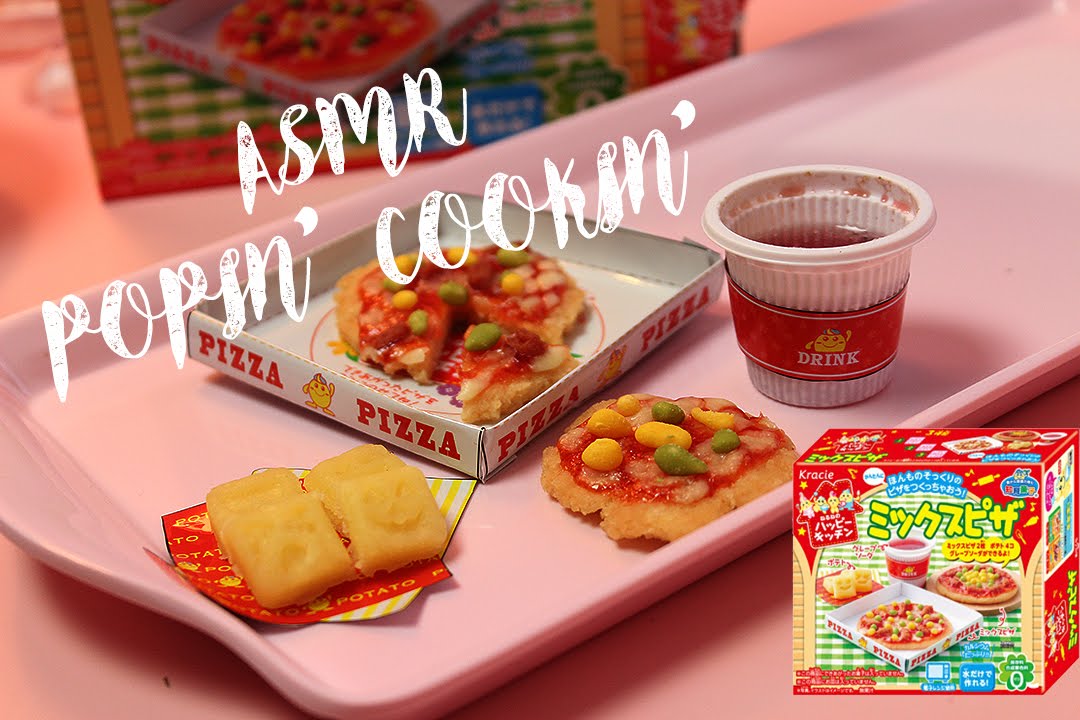 Let's Make Pizza! Popin Cookin Kit (ASMR softly spoken)