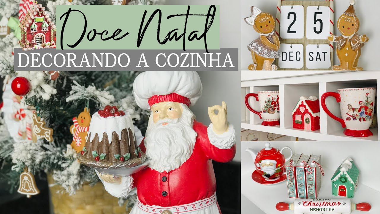NATAL 2021 DECORANDO A COZINHA PARA O NATAL #decoraçãodenatal #natal2021#christmas2021 #cozinha