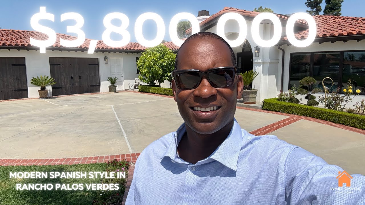 Touring a Giant 5 Bedroom Dream House in Rancho Palos Verdes!