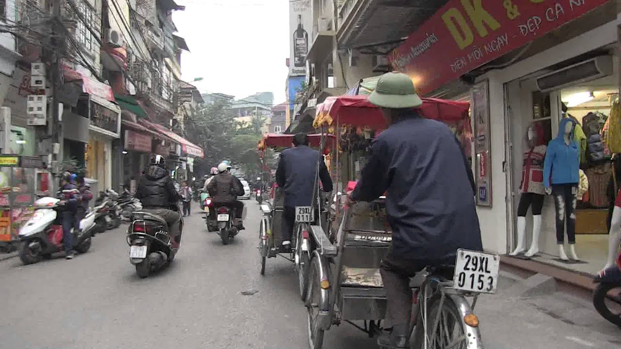 Hanoi: Votre meilleure chance de d&eacute;couvrir le Vietnam, une balade en pousse-pousse! (Vietnam)