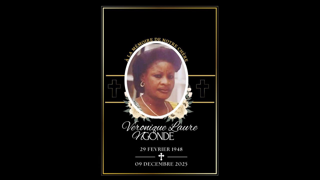 LES OBSÈQUES DE VÉRONIQUE LAURE NGONDE