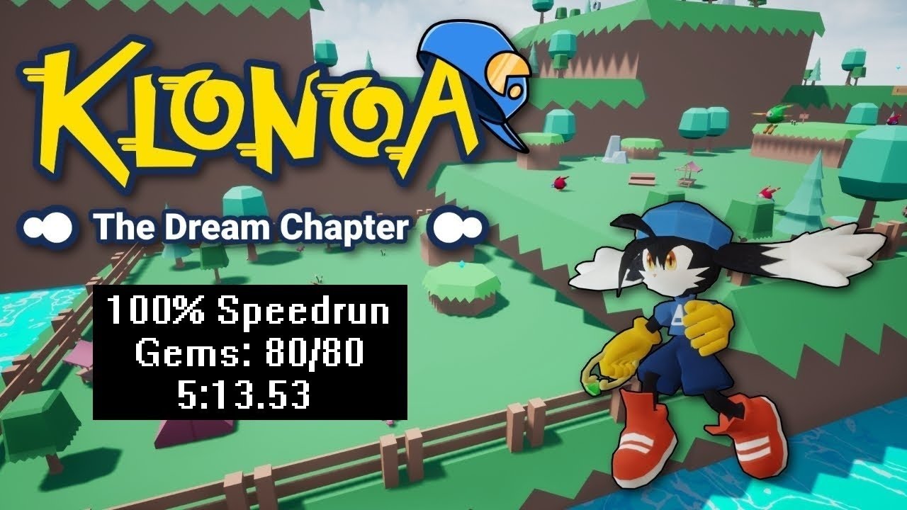 [Спидран] Klonoa - The Dream Chapter 100% (Speedrun) 5:13.53