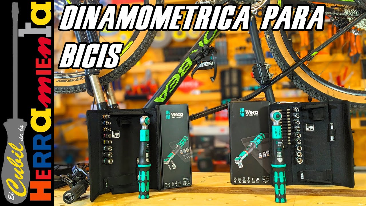 DINAMOMETRICAS PARA BICIS MOTOS Y COCHES WERA SAFE TORQUE