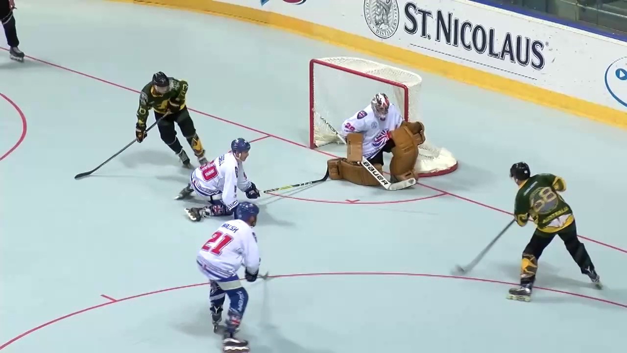 Great Britain vs. Australia - 2017 IIHF Inline Hockey World Championship