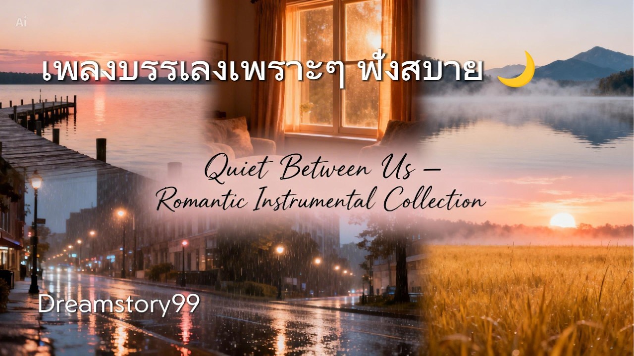 🌙 Romantic Instrumental Collection | เพลงบรรเลงเพราะๆ ฟังสบาย ละมุนหัวใจ | Dreamstory99