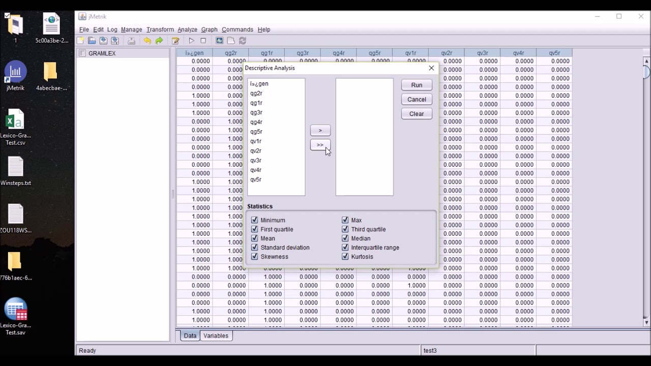 Rasch measurement using user-friendly jMetrik  | Powerful free software