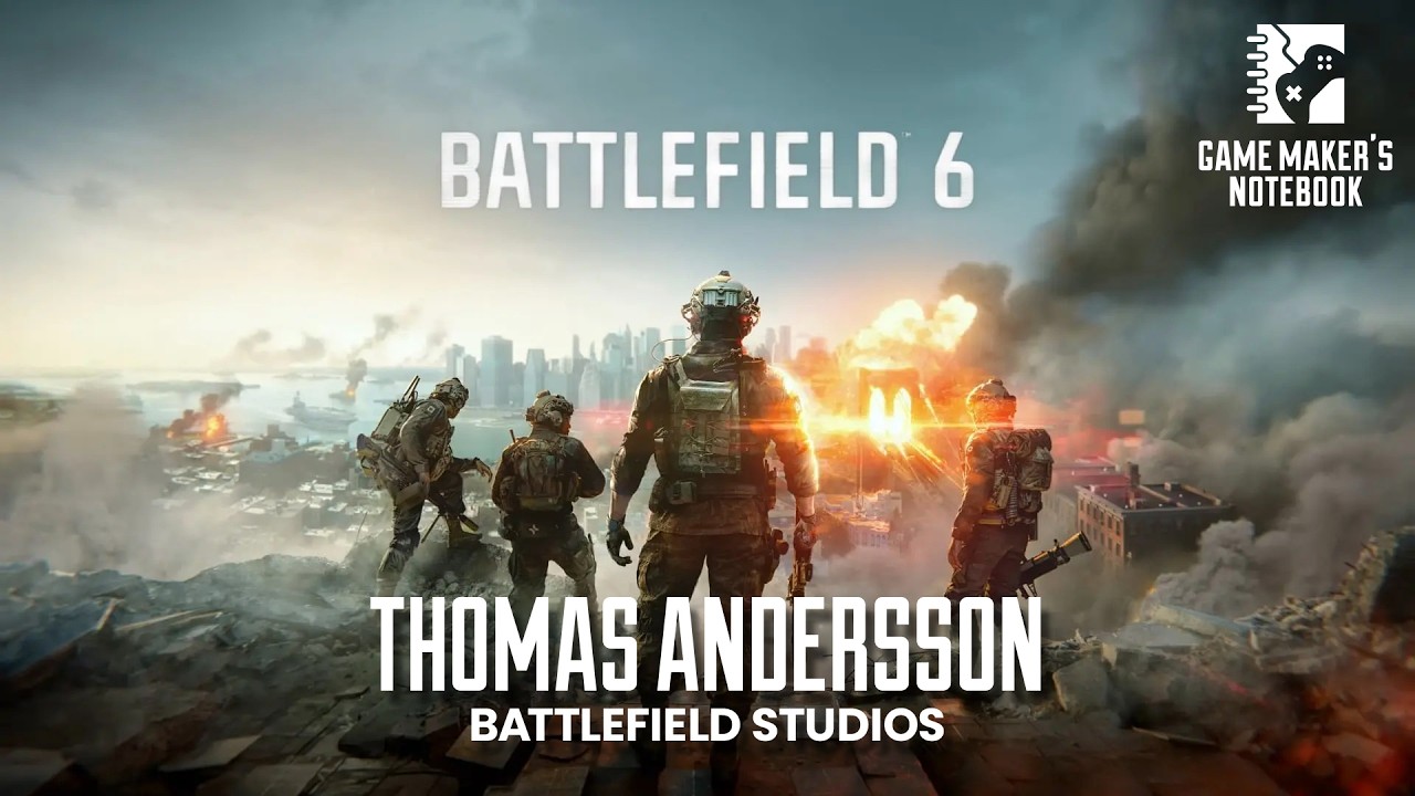 Battlefield 6 Creative Director Thomas Andersson | Game Maker's Notebook Podcast