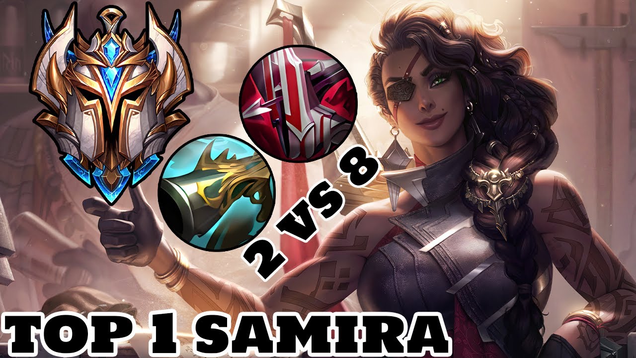 Wild Rift Samira - Top 1 Samira Gameplay Rank Challenger