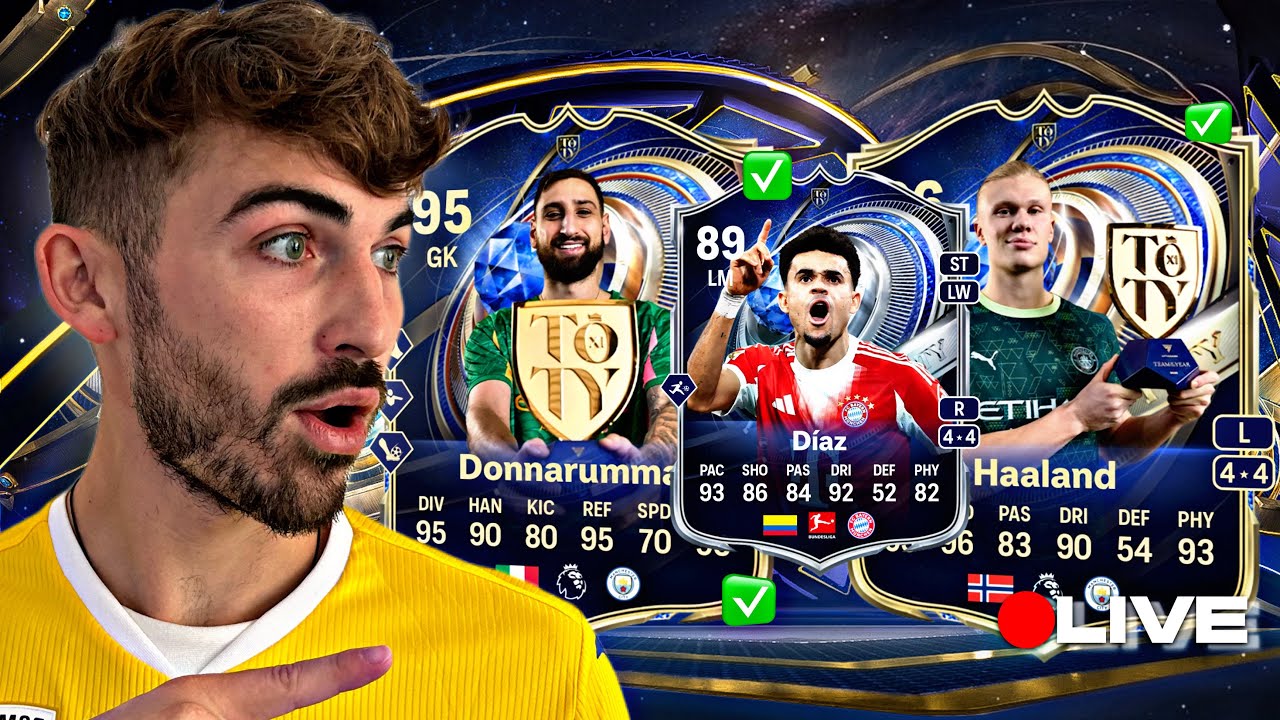 🔵 ZIUA 9 CÂND ÎNCERC SĂ PRIND UN TOTY PE CONTUL MEU + 5.900 FC POINTS GIVEAWAY