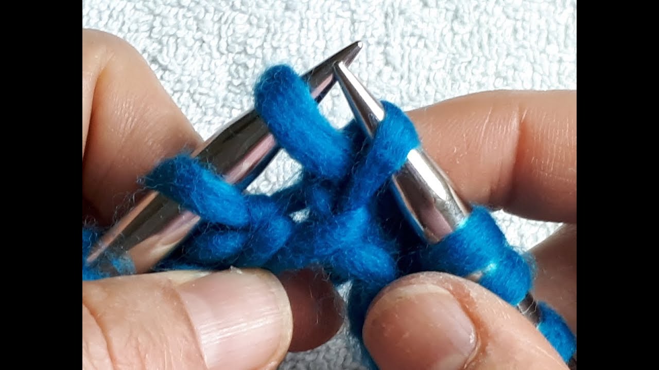 Ferri Accorciati con Maglia Ombra   Shadow Wrap Short Rows