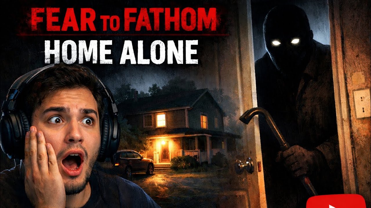 Fear to fathom home alone game play 😱 mere ghar mai chor aa gaya 😱🤯#horror