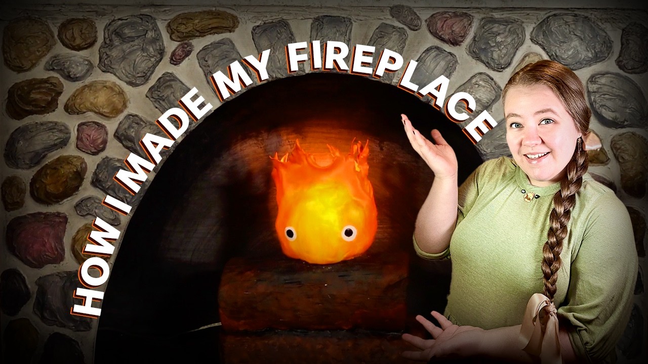 I Wanted a Fireplace So Of COURSE I Made It Calcifer